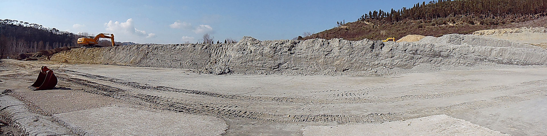 CAVA DI SABBIA, SABBIA LIMOSA E ARGILLA